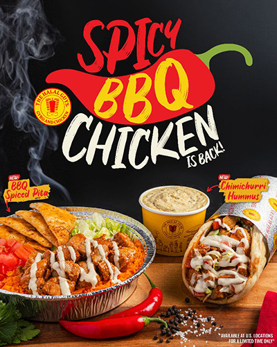 Spicy BBQ Chicken is Back at The Halal Guys! icon
