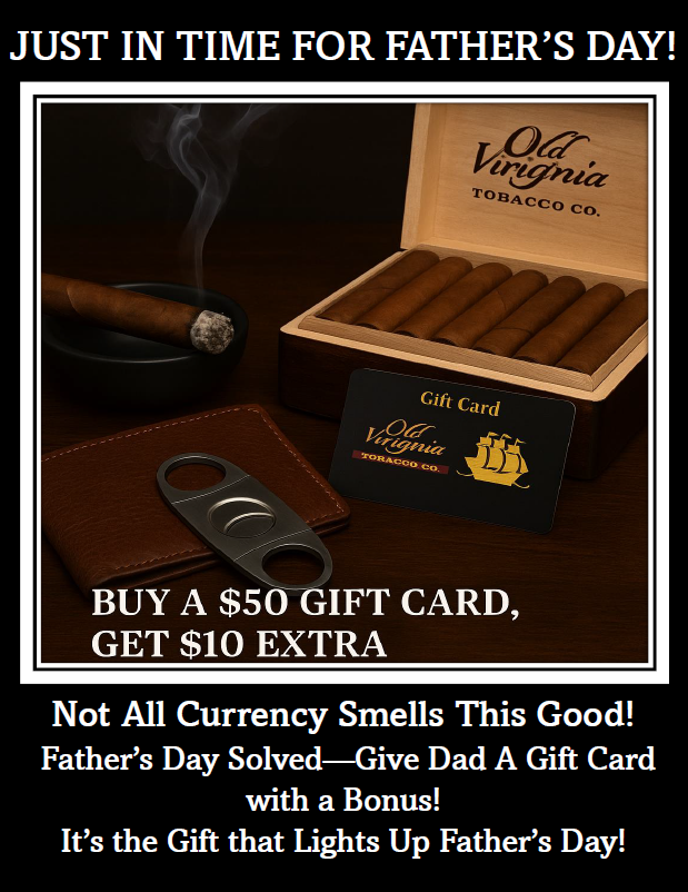 Father’s Day Deals at Old Virginia Tobacco Co. icon