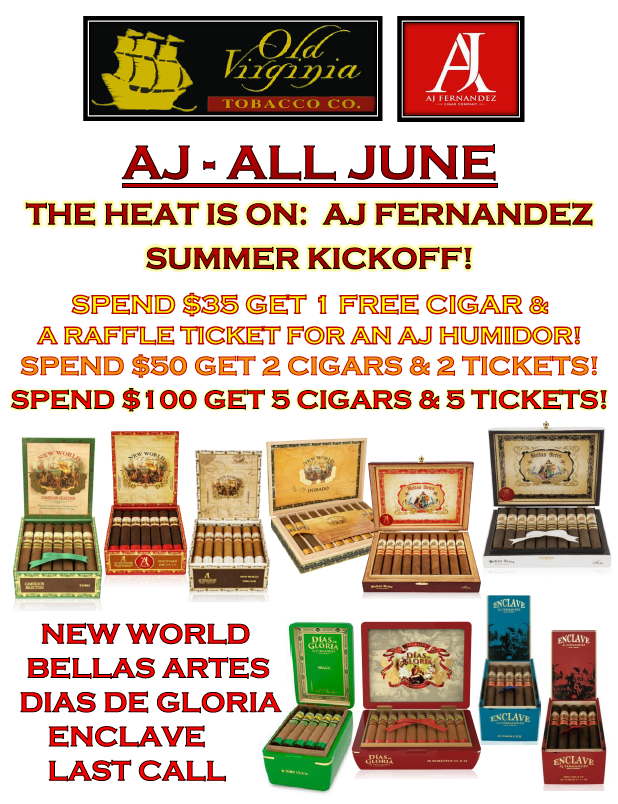 AJ Fernandez Summer Kickoff at Old Virginia Tobacco Co. icon